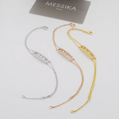 [Azure Tears]MOVE CLASSIQUE PAVÉ DIAMOND BRACELET