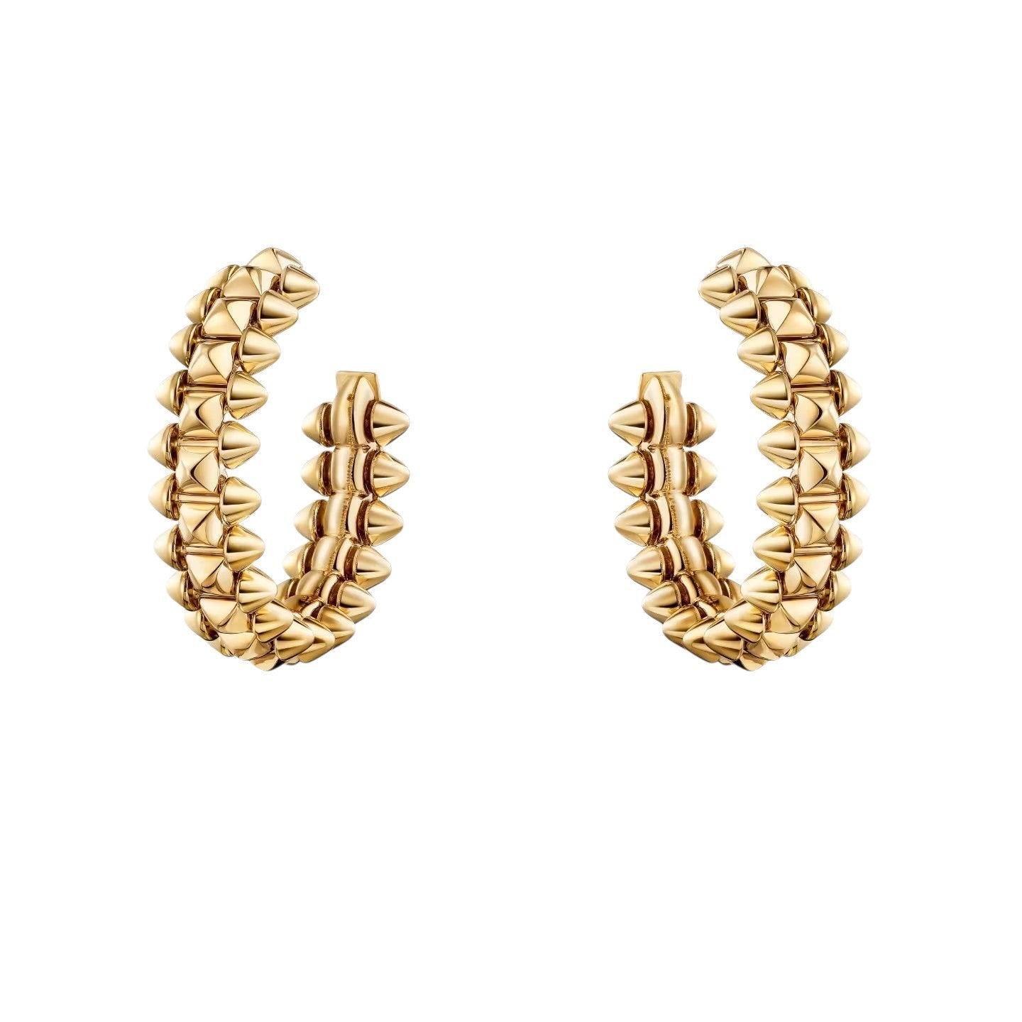 [Azure Tears]CLASH DE 6.4MM HOOP SMALL MODEL EARRINGS