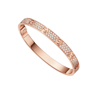 [Azure Tears]CLASSIC 6.1MM LOVE BANGLE - FULL PAVÉ