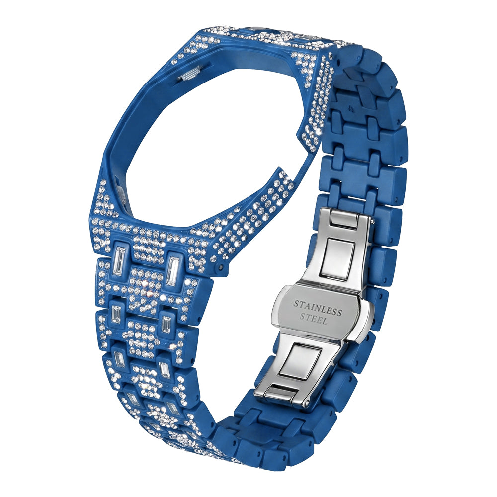 [Azure Tears]Royal Oak Pop Exclusive Bioceramic Case & Bioceramic Strap Full Diamond