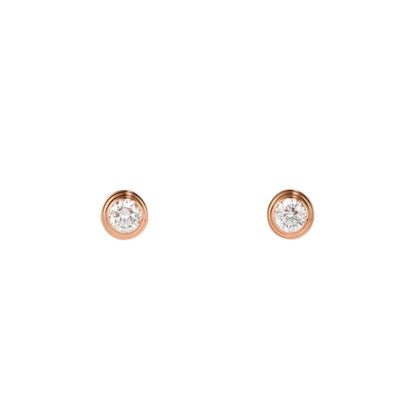 [Azure Tears]D'AMOUR 5MM DIAMOND STUD EARRINGS