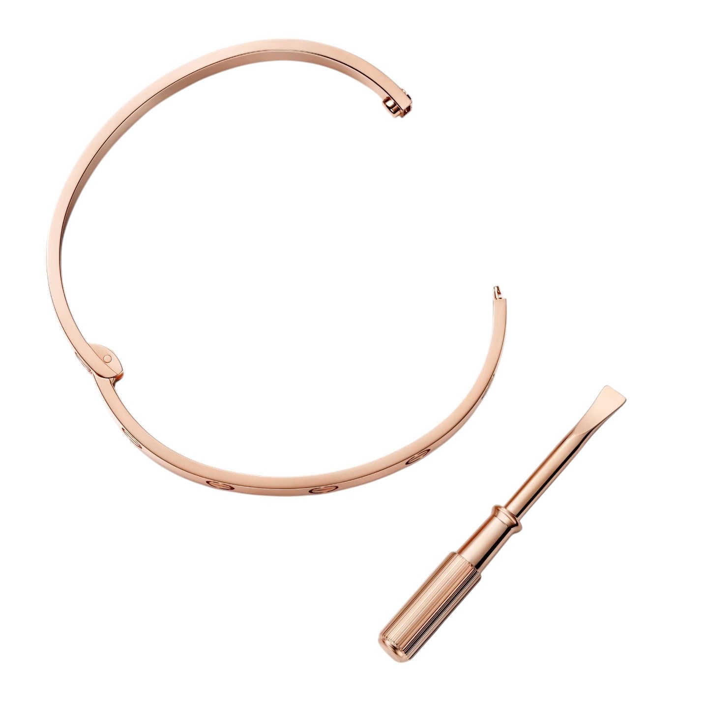 [Azure Tears]CLASSIC 6.1MM LOVE SINGLE-SCREW CLOSURE BANGLE