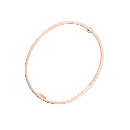[Azure Tears]CLASSIC 6.1MM LOVE SINGLE-SCREW CLOSURE BANGLE - 10-DIAMOND