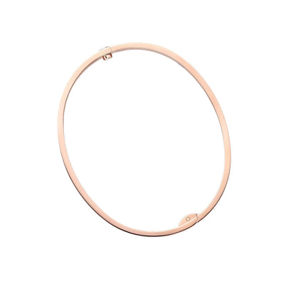 [Azure Tears]CLASSIC 6.1MM LOVE SINGLE-SCREW CLOSURE BANGLE - 4-DIAMOND