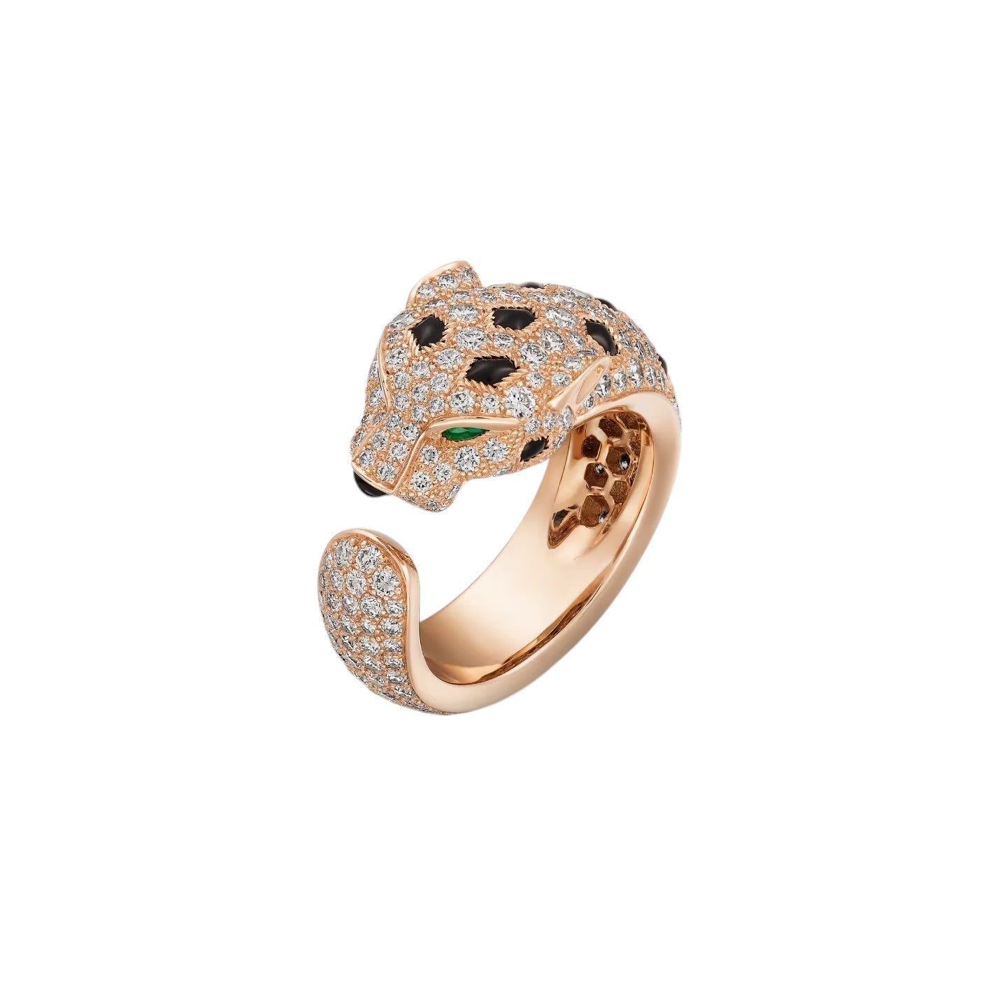 [Azure Tears]PANTHÈRE DE DIAMOND HALF-PAVÉ MEDIUM RING