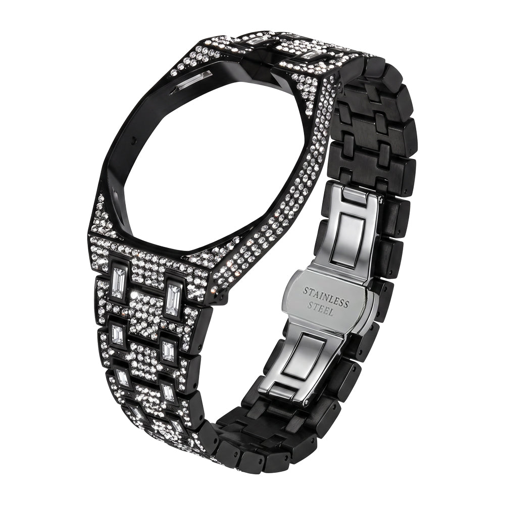 [Azure Tears]Royal Oak Pop Exclusive Bioceramic Case & Bioceramic Strap Full Diamond