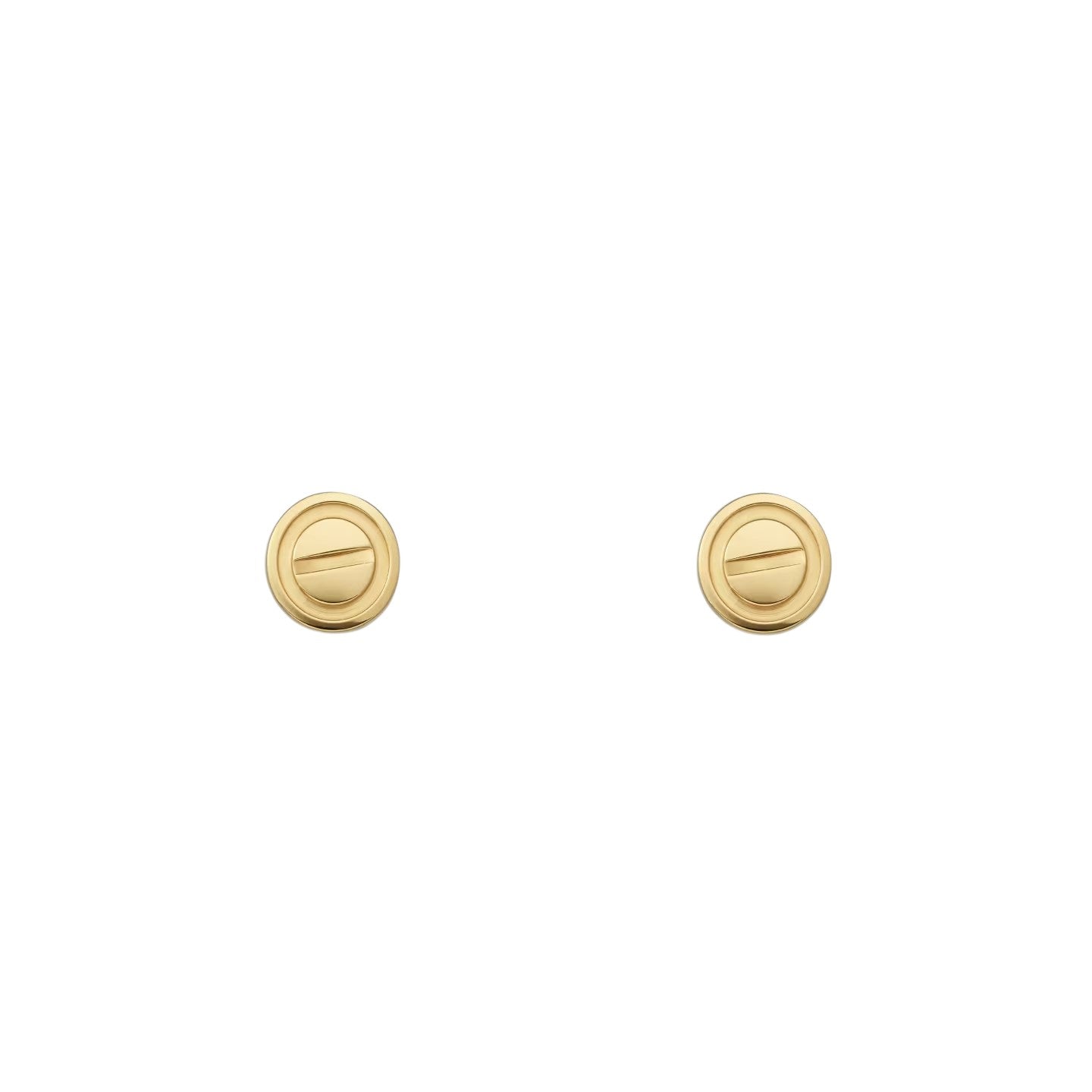[Azure Tears]LOVE 7.2MM HOOP EARRINGS