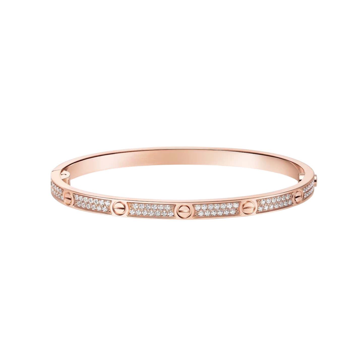 [Azure Tears]CLASSIC 3.65MM LOVE FULL PAVE BANGLE