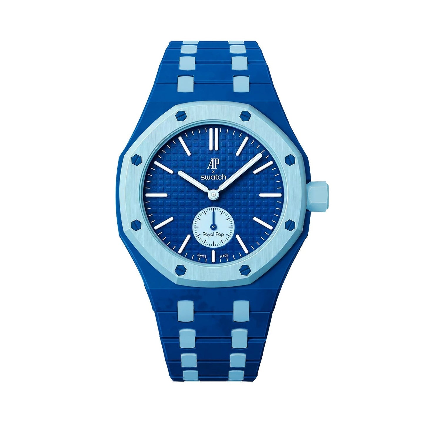 [Azure Tears]Royal Oak Pop Exclusive Bioceramic Case & Bioceramic Strap Mix Color