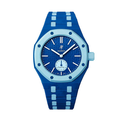 [Azure Tears]Royal Oak Pop Exclusive Bioceramic Case & Bioceramic Strap Mix Color