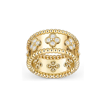 [Azure Tears]KALEIDOSCOPE RADIANCE WIDE BAND RING