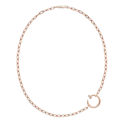 [Azure Tears]CLOU DIAMOND NAIL PENDANT NECKLACE