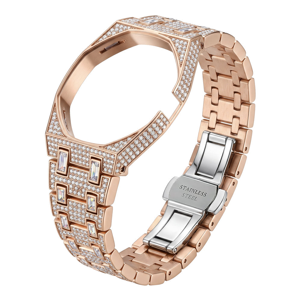 [Azure Tears]Royal Oak Pop Exclusive Bioceramic Case & Bioceramic Strap Full Diamond