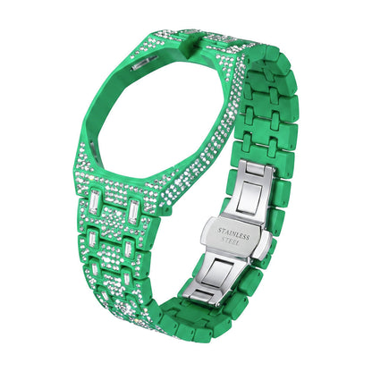 [Azure Tears]Royal Oak Pop Exclusive Bioceramic Case & Bioceramic Strap Full Diamond