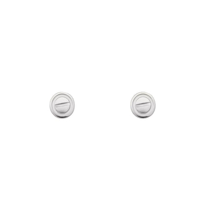 [Azure Tears]LOVE 7.2MM HOOP EARRINGS