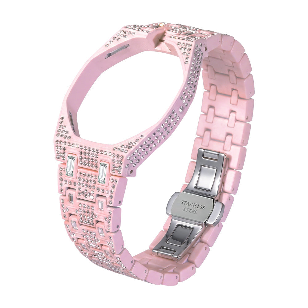 [Azure Tears]Royal Oak Pop Exclusive Bioceramic Case & Bioceramic Strap Full Diamond