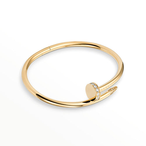 [Azure Tears]JUSTE UN CLOU 3.5MM CLASSIC DIAMOND BANGLE