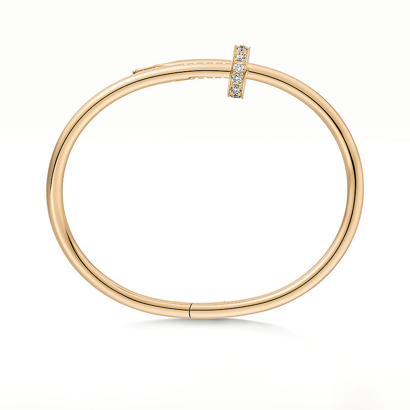 [Azure Tears]JUSTE UN CLOU 3.5MM CLASSIC DIAMOND BANGLE