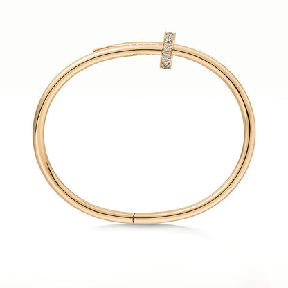 [Azure Tears]JUSTE UN CLOU 3.5MM CLASSIC DIAMOND BANGLE