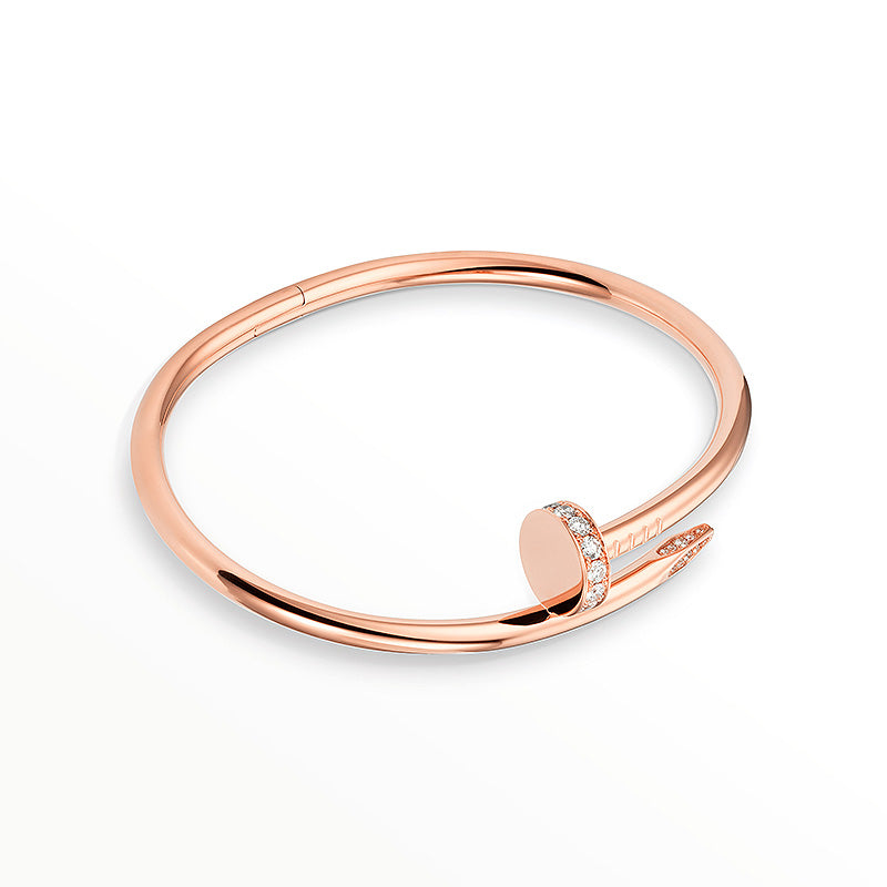 [Azure Tears]JUSTE UN CLOU 3.5MM CLASSIC DIAMOND BANGLE
