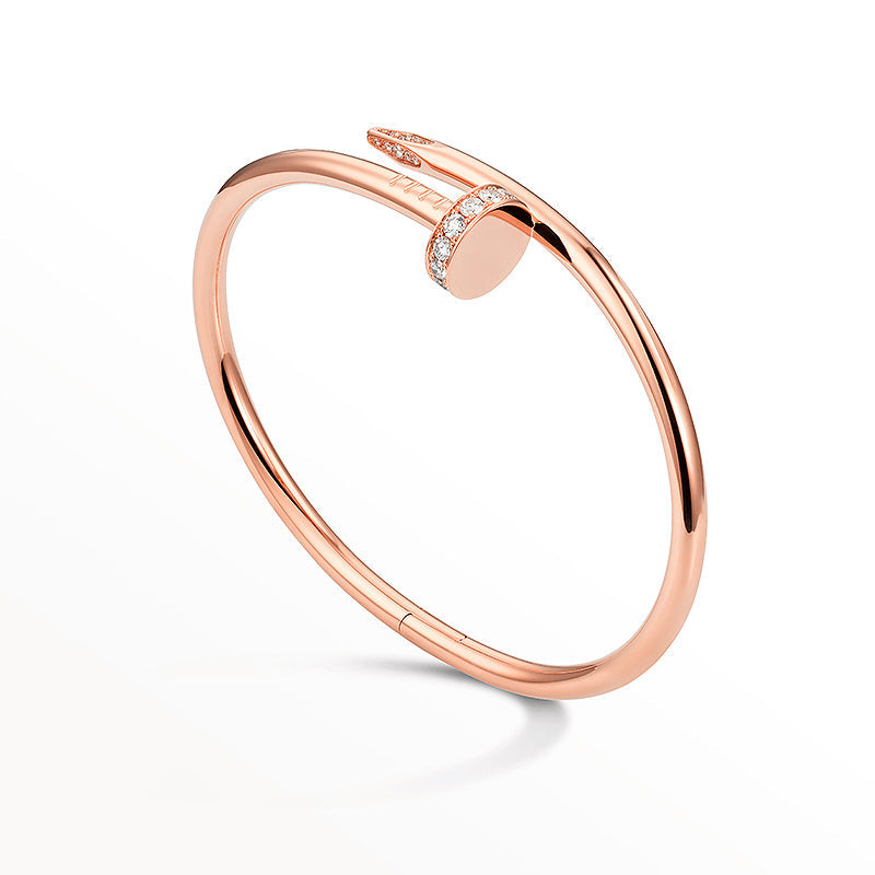[Azure Tears]JUSTE UN CLOU 3.5MM CLASSIC DIAMOND BANGLE