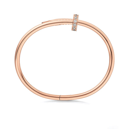 [Azure Tears]JUSTE UN CLOU 3.5MM CLASSIC DIAMOND BANGLE