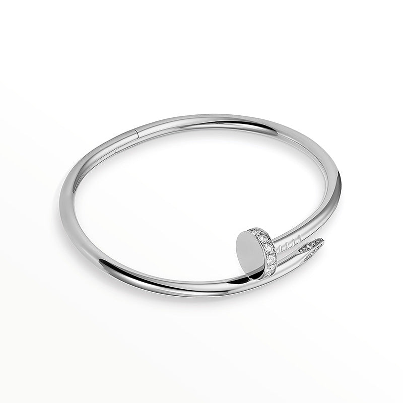 [Azure Tears]JUSTE UN CLOU 3.5MM CLASSIC DIAMOND BANGLE
