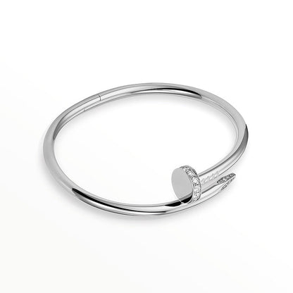 [Azure Tears]JUSTE UN CLOU 3.5MM CLASSIC DIAMOND BANGLE