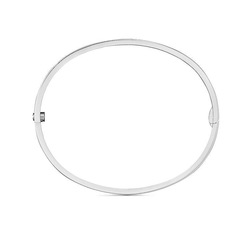 [Azure Tears]LOVE 3.65MM SMALL MODEL BANGLE - 6-DIAMOND