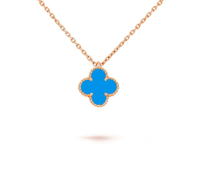[Azure Tears]9.5MM MINI CLOVER PENDANT NECKLACE COLLECTION