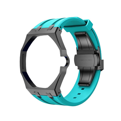 [Azure Tears]OAK POP BLACK STEEL CASE & SILICONE STRAP