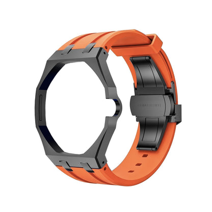 [Azure Tears]OAK POP BLACK STEEL CASE & SILICONE STRAP