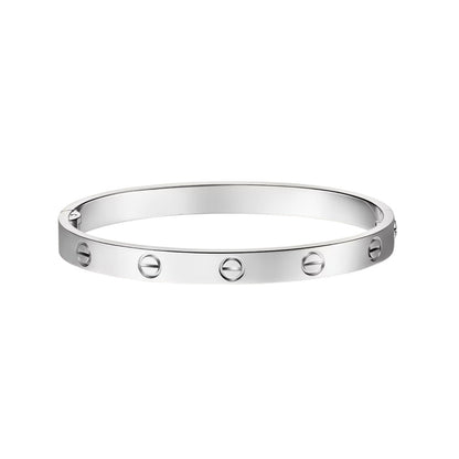 [Azure Tears]CLASSIC 6.1MM LOVE SINGLE-SCREW CLOSURE BANGLE