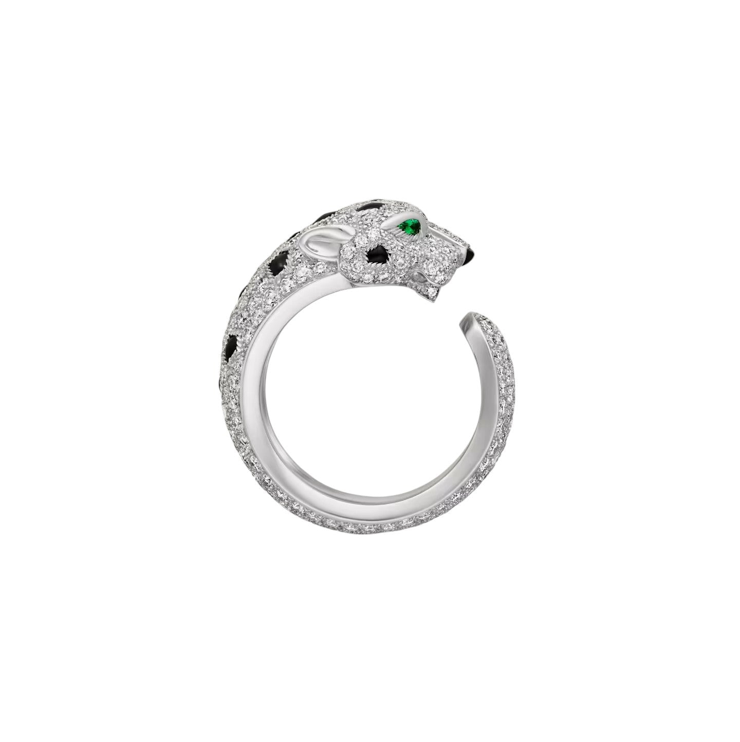 [Azure Tears]PANTHÈRE DE DIAMOND HALF-PAVÉ MEDIUM RING