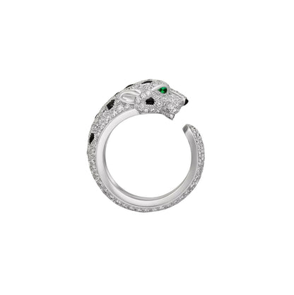 [Azure Tears]PANTHÈRE DE DIAMOND HALF-PAVÉ MEDIUM RING
