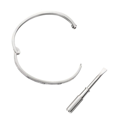 [Azure Tears]CLASSIC 3.65MM LOVE FULL PAVE BANGLE