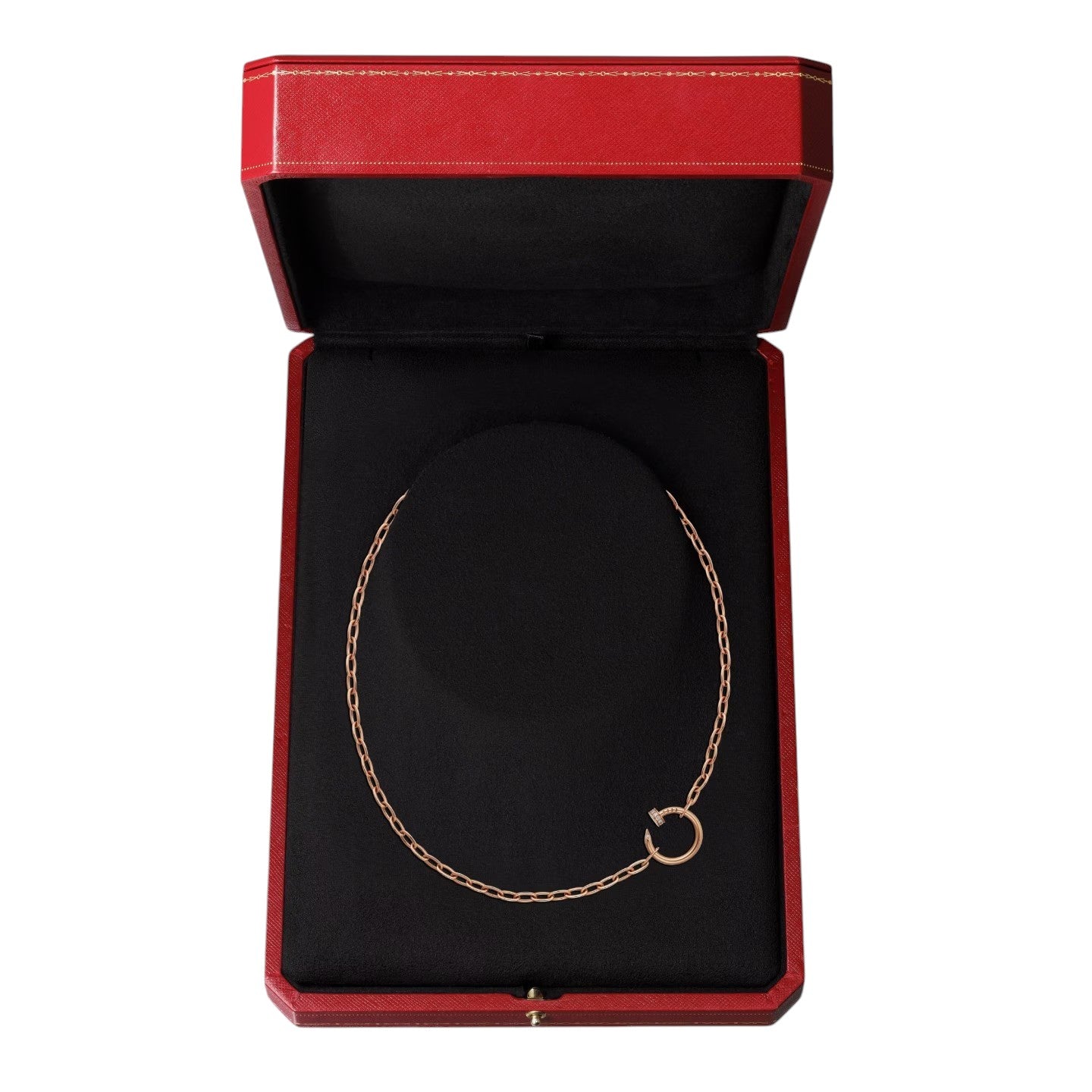 [Azure Tears]CLOU DIAMOND NAIL PENDANT NECKLACE