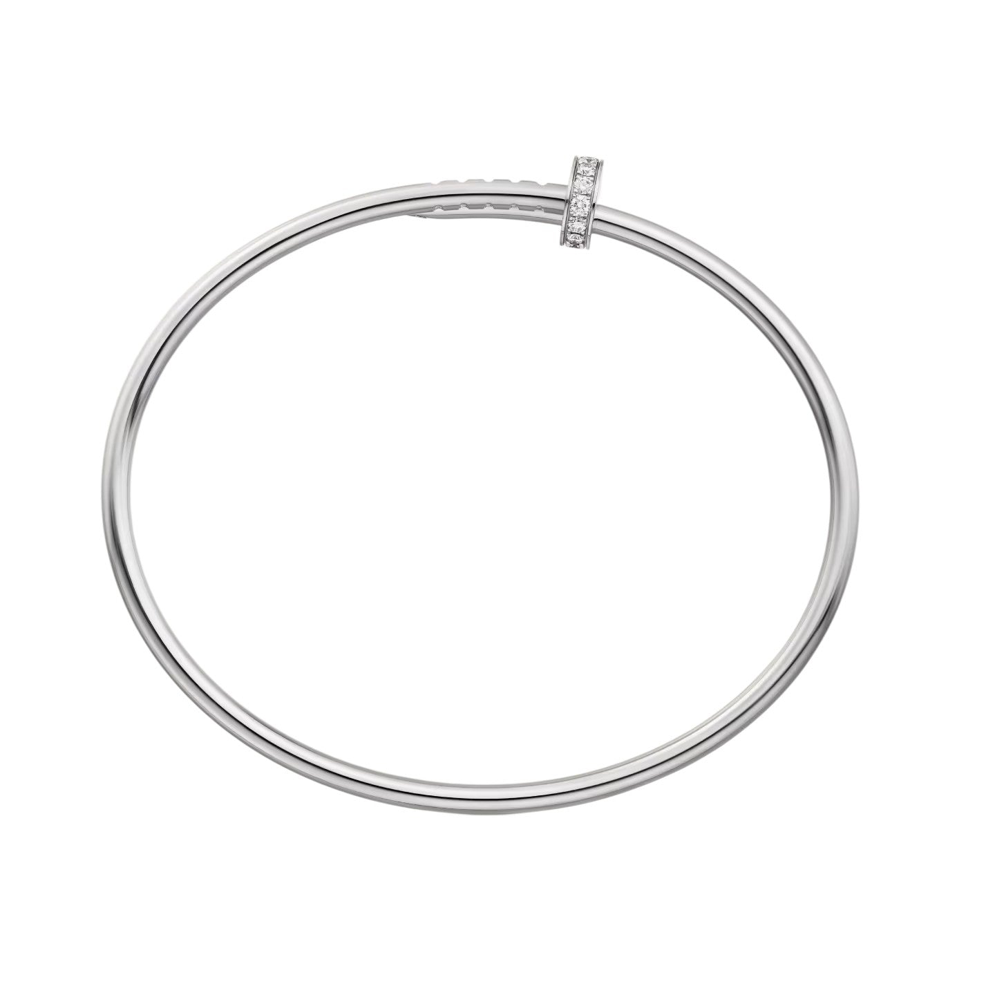 [Azure Tears]JUSTE UN CLOU 2.5MM SMALL MODEL DIAMOND BANGLE