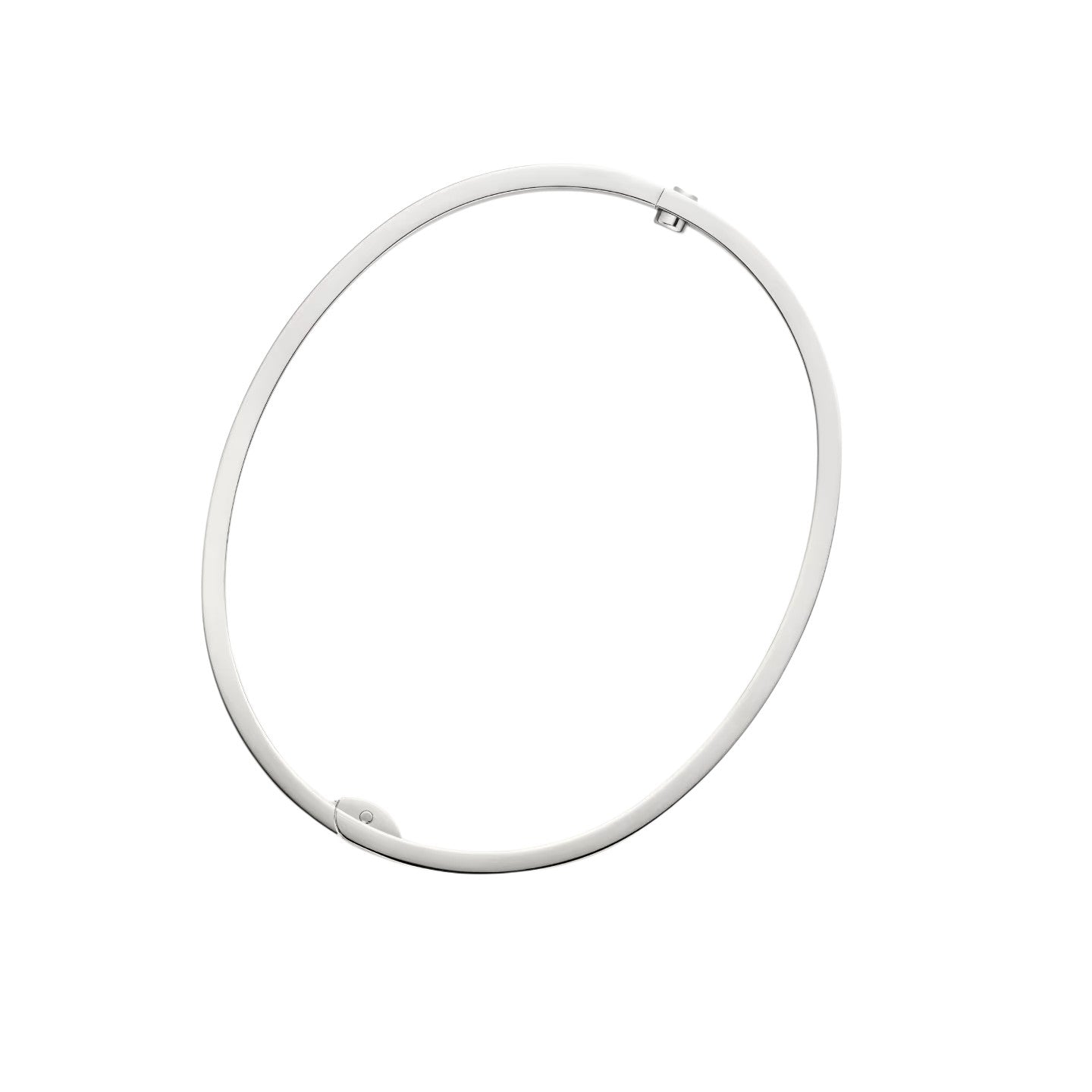 [Azure Tears]CLASSIC 6.1MM LOVE SINGLE-SCREW CLOSURE BANGLE - 10-DIAMOND
