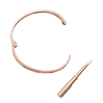 [Azure Tears]CLASSIC 3.65MM LOVE FULL PAVE BANGLE