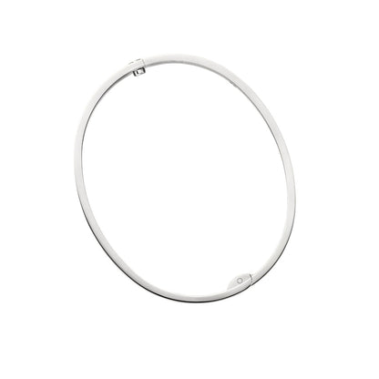 [Azure Tears]CLASSIC 6.1MM LOVE SINGLE-SCREW CLOSURE BANGLE - 4-DIAMOND