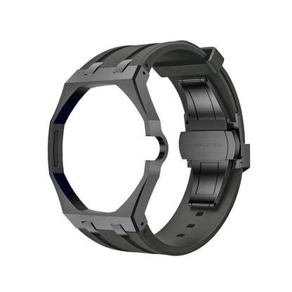 [Azure Tears]OAK POP BLACK STEEL CASE & SILICONE STRAP