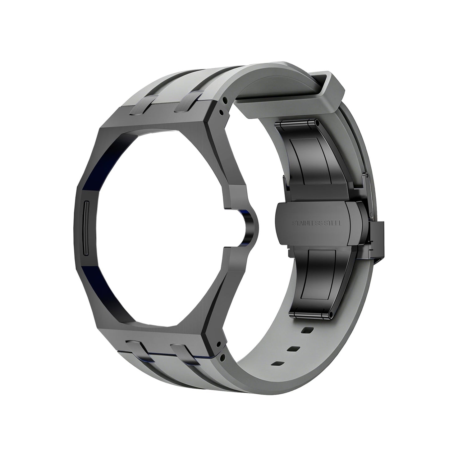 [Azure Tears]OAK POP BLACK STEEL CASE & SILICONE STRAP