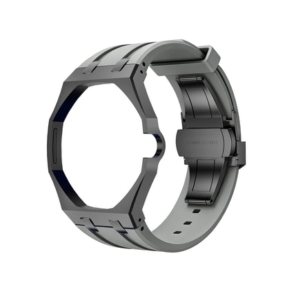[Azure Tears]OAK POP BLACK STEEL CASE & SILICONE STRAP