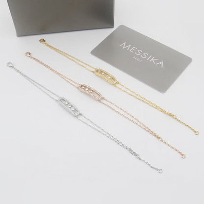 [Azure Tears]MOVE CLASSIQUE PAVÉ DIAMOND BRACELET
