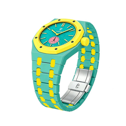 [Azure Tears]Royal Oak Pop Exclusive Bioceramic Case & Bioceramic Strap Mix Color