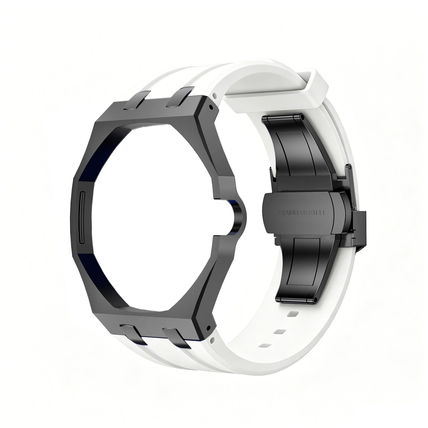 [Azure Tears]OAK POP BLACK STEEL CASE & SILICONE STRAP