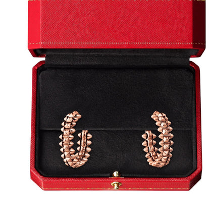 [Azure Tears]CLASH DE 6.4MM HOOP SMALL MODEL EARRINGS