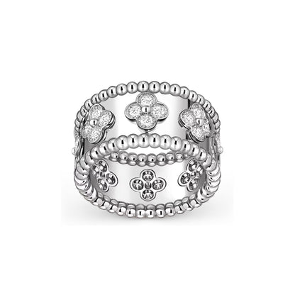 [Azure Tears]KALEIDOSCOPE RADIANCE WIDE BAND RING