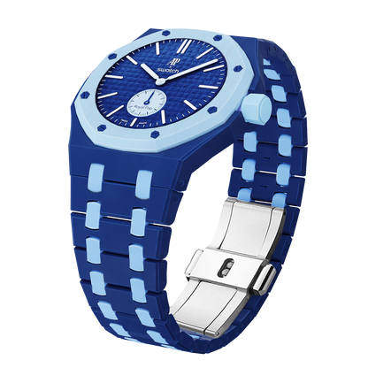 [Azure Tears]Royal Oak Pop Exclusive Bioceramic Case & Bioceramic Strap Mix Color
